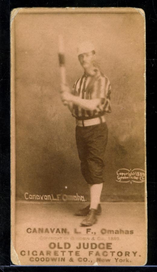 1887-1890 N172 Old Judge Cigarettes Jimmy Canavan Omaha