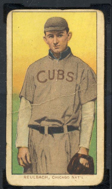 1909-1911 T206 Ed Reulbach (glove showing) Chicago Nat’l (National)