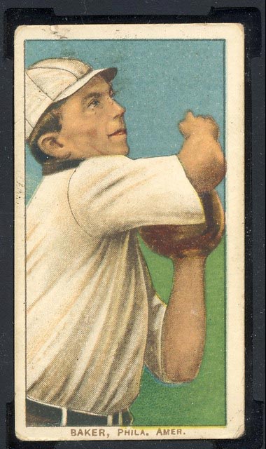 1909-1911 T206 Frank “Home Run” Baker Philadelphia Amer. (American)