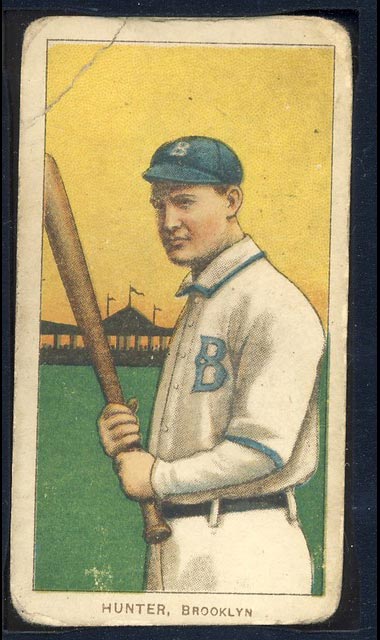 1909-1911 T206 George Hunter Brooklyn