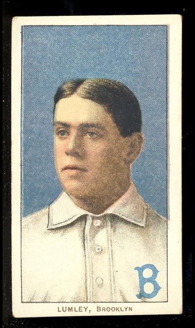 1909-1911 T206 Harry Lumley Brooklyn