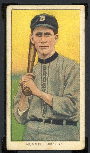 1909-1911 T206 John Hummel Brooklyn