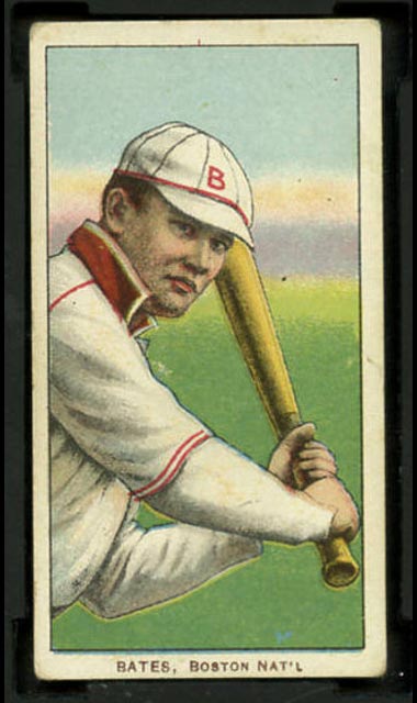 1909-1911 T206 Johnny Bates Boston Nat’l (National)