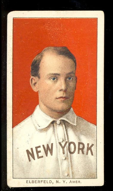 1909-1911 T206 Kid Elberfeld (portrait) N.Y. Amer. (American)
