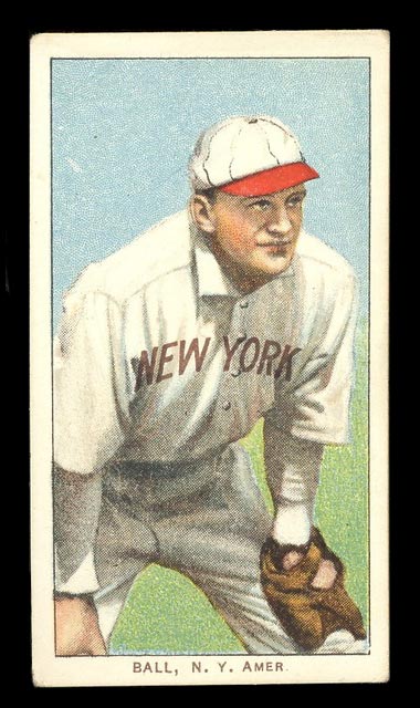 1909-1911 T206 Neal Ball N.Y. Amer. (American)