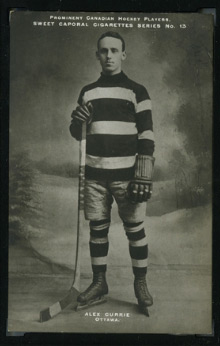 1910-1911 Sweet Caporal #13 Alex Currie Ottawa - Front