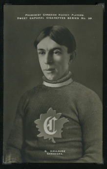 1910-1911 Sweet Caporal #39 G. Henri Dallaire Canadiens - Front