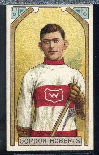 1911-1912 C55 Imperial Tobacco #33 Gordon Roberts Wanderers - Front