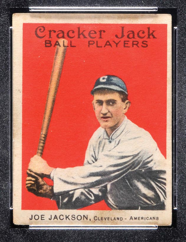 1914 E145 Cracker Jack #103 “Shoeless” Joe Jackson Cleveland (American) - Front