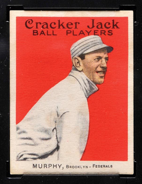 1914 E145 Cracker Jack #140 Daniel Murphy Brooklyn (Federal) - Front