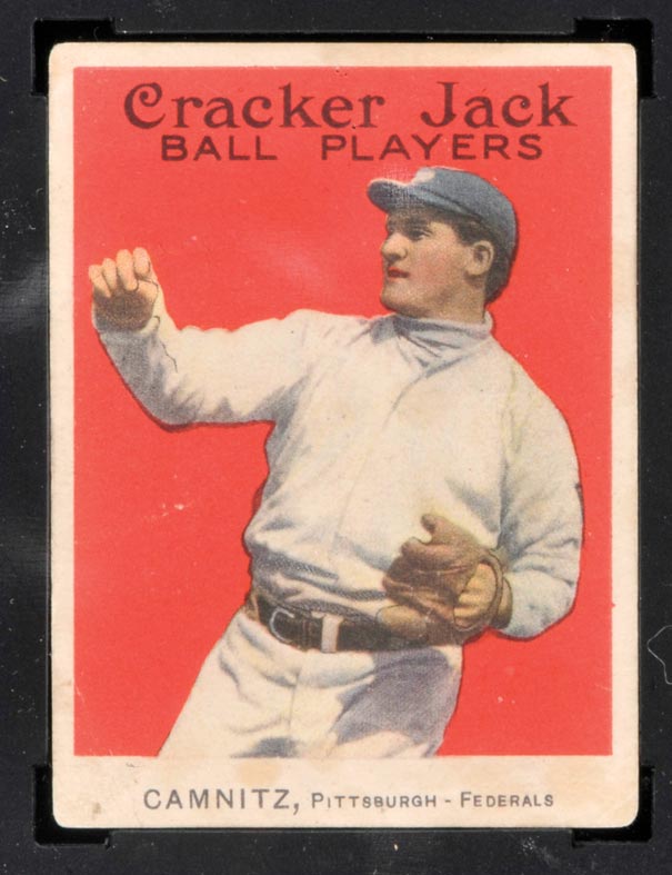 1914 E145 Cracker Jack #16 Howie Camnitz Pittsburgh (Federal) - Front