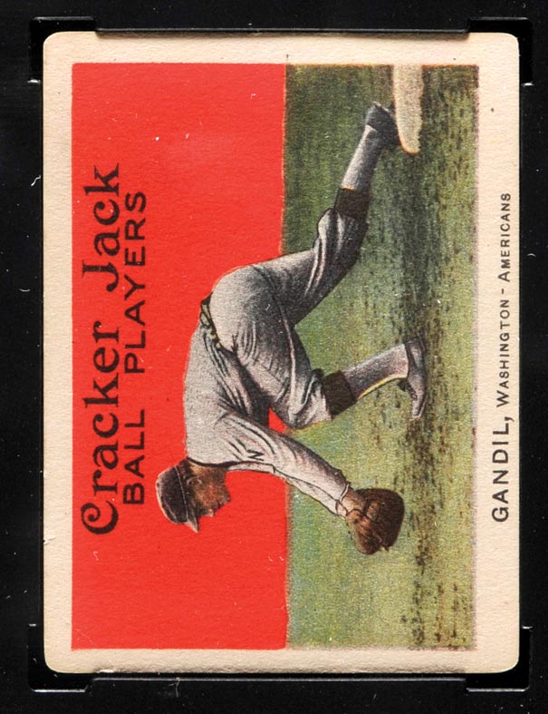 1914 E145 Cracker Jack #39 Charles Gandil Washington (American) - Front