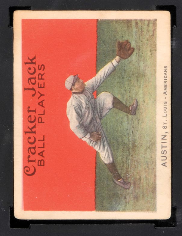 1914 E145 Cracker Jack #40 James Austin St. Louis (American) - Front