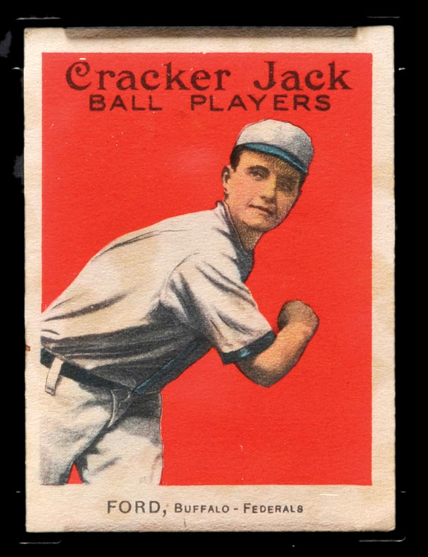 1914 E145 Cracker Jack #83 Russ Ford Buffalo (Federal) - Front