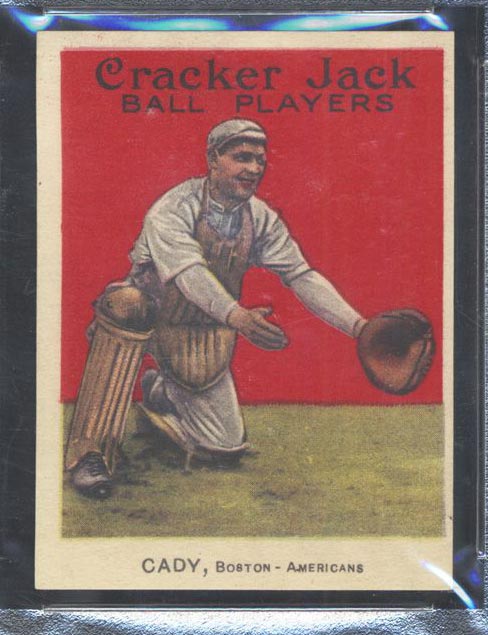 1914 E145 Cracker Jack #87 Hick Cady Boston (American) - Front