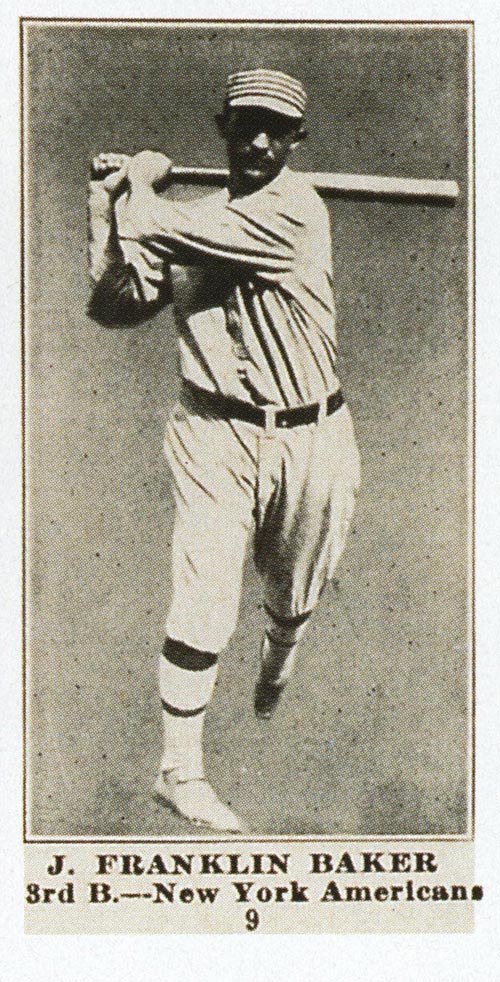 1915-1916 M101-4 Sporting News #9 J. Franklin Baker New York (American)