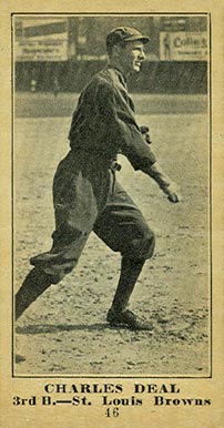 1915-1916 M101-5 Sporting News #46 Charles Deal St. Louis Browns