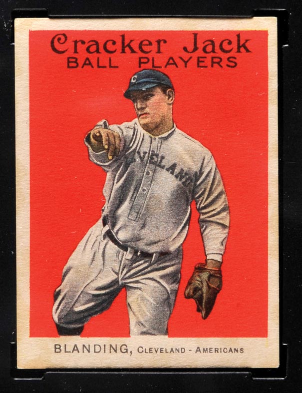 1915 E145-2 Cracker Jack #109 Fred Blanding Cleveland (American) - Front