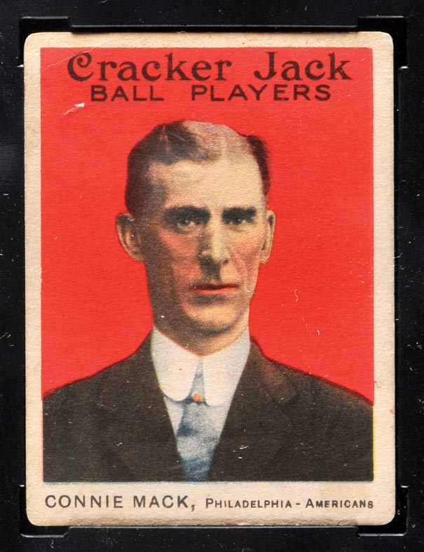 1915 E145-2 Cracker Jack #12 Connie Mack Philadelphia (American) - Front