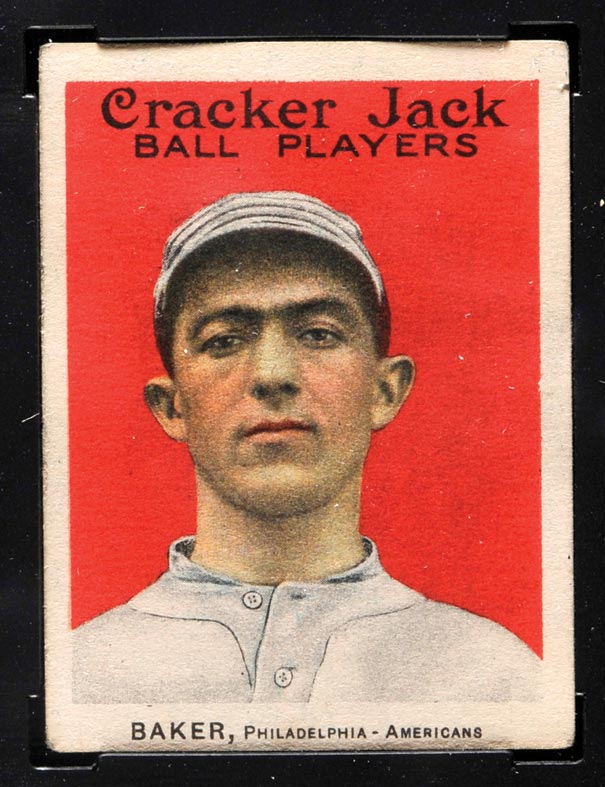 1915 E145-2 Cracker Jack #2 Frank “Home Run” Baker Philadelphia (American) - Front