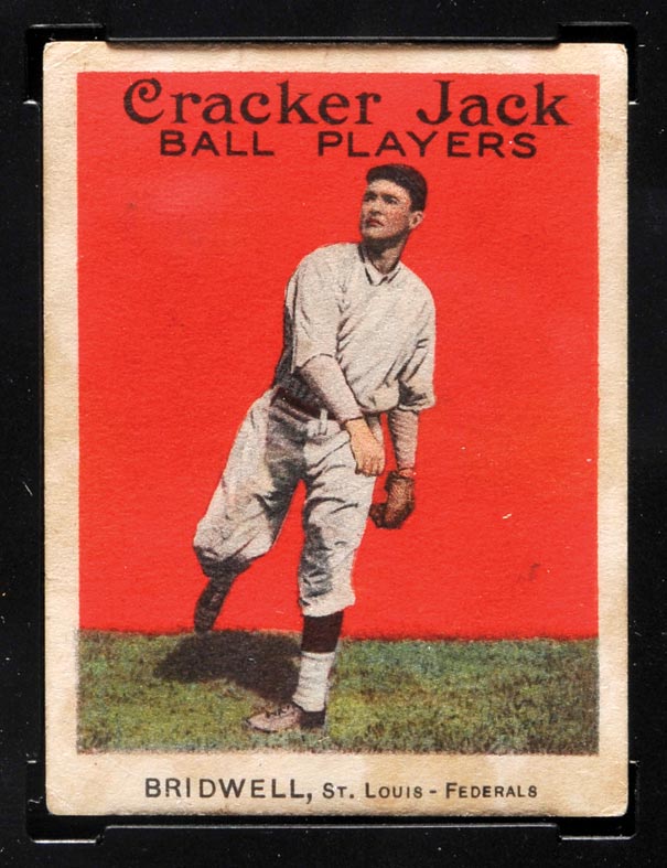 1915 E145-2 Cracker Jack #42 Al Bridwell St. Louis (Federal) - Front