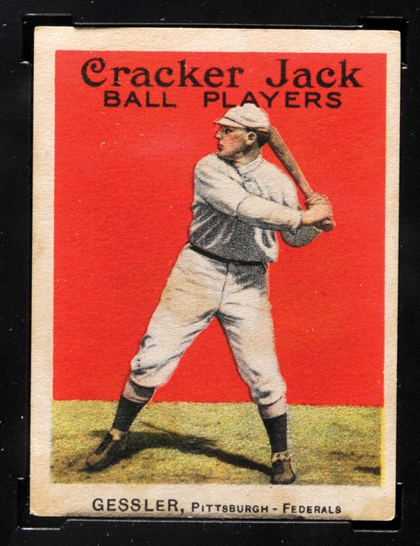 1915 E145-2 Cracker Jack #59 Harry Gessler Pittsburgh (Federal) - Front