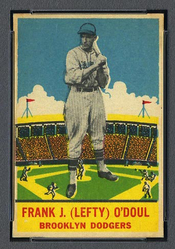 1933 DeLong #10 Frank J. (Lefty) O’Doul Brooklyn Dodgers - Front