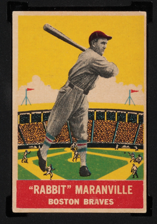 1933 DeLong #13 “Rabbit” Maranville Boston Braves - Front