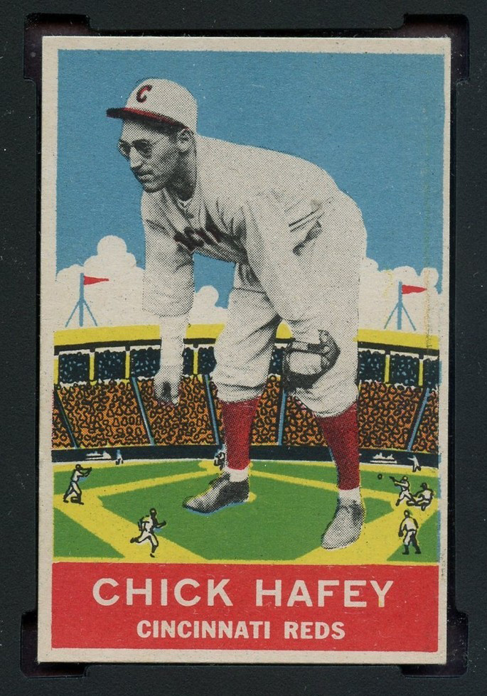 1933 DeLong #19 Chick Hafey Cincinnati Reds - Front