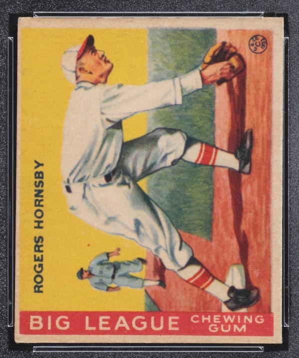 1933 Goudey #119 Rogers Hornsby St. Louis Cardinals - Front