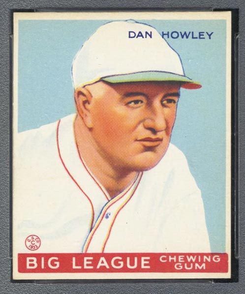 1933 Goudey #175 Dan Howley Toronto Maple Leafs - Front