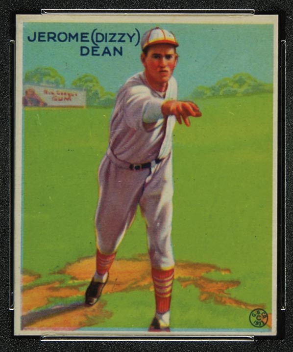 1933 Goudey #223 Jerome (Dizzy) Dean St. Louis Cardinals - Front