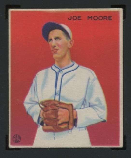 1933 Goudey #231 Joe Moore New York Giants - Front