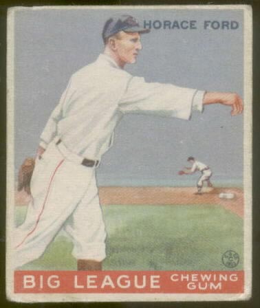 1933 Goudey #24 Horace Ford Boston Braves - Front