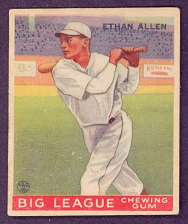 1933 Goudey #46 Ethan Allen St. Louis Cardinals - Front