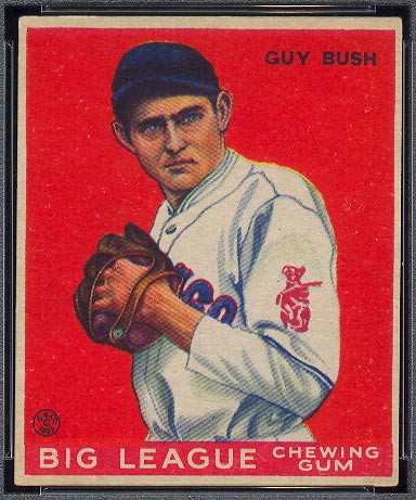 1933 Goudey #67 Guy Bush Chicago Cubs - Front