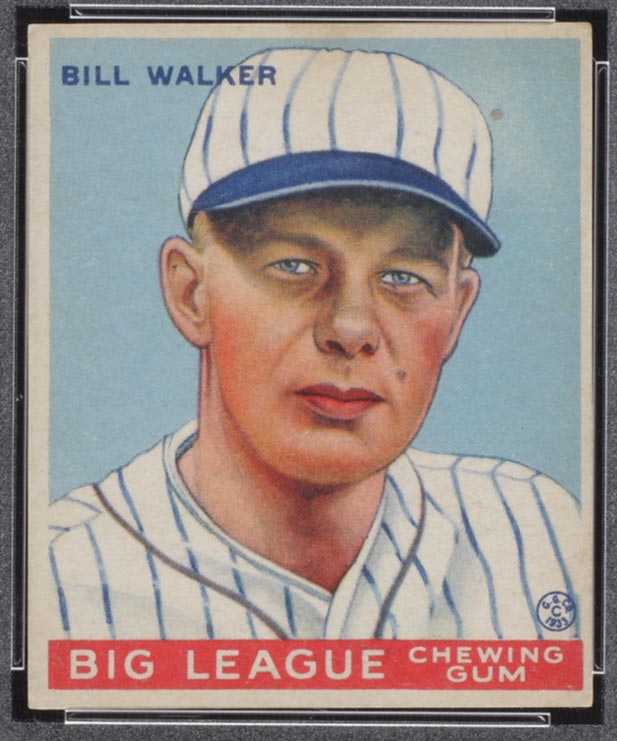 1933 Goudey #94 Bill Walker St. Louis Cardinals - Front