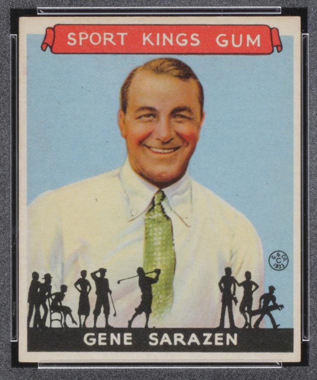 1933 Goudey Sport Kings #22 Gene Sarazen Golf - Front
