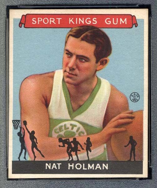 1933 Goudey Sport Kings #3 Nat Holman Basketball - Front