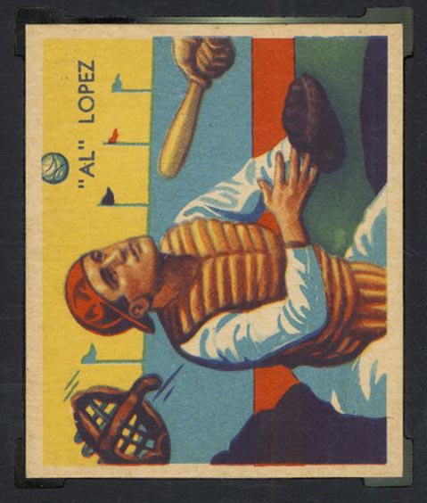 1934-1936 R327 Diamond Stars #28 Al Lopez (1935) Brooklyn Dodgers - Front