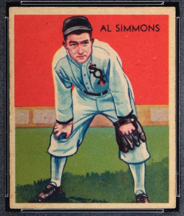 1934-1936 R327 Diamond Stars #2 Al Simmons (1935) Chicago White Sox - Front