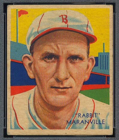 1934-1936 R327 Diamond Stars #3 “Rabbit” Maranville (1935) Boston Braves - Front