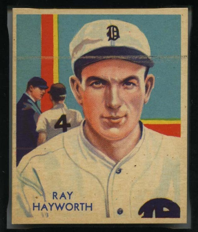 1934-1936 R327 Diamond Stars #90 Ray Hayworth (1936) Detroit Tigers - Front