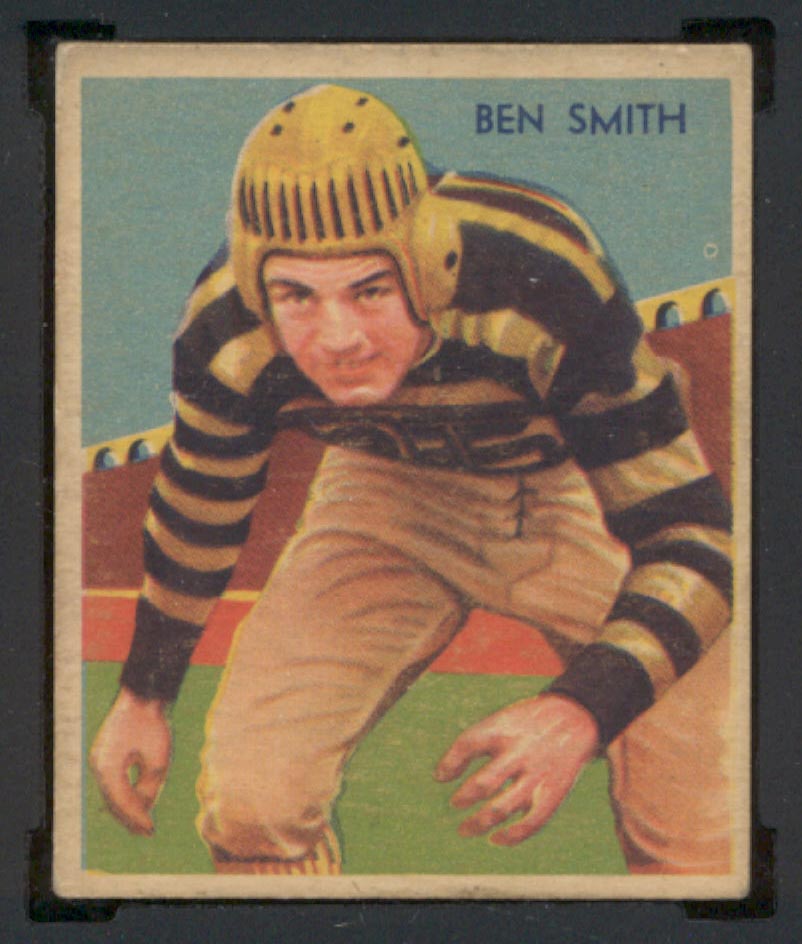 1935 National Chicle #16 Ben Smith Pittsburgh Pirates - Front