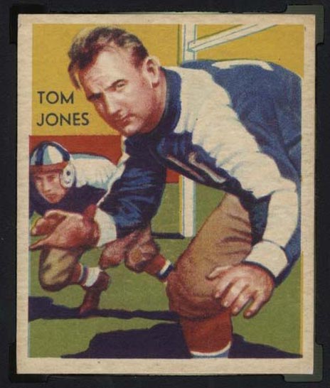 1935 National Chicle #17 Tom Jones New York Giants - Front