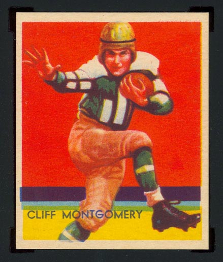 1935 National Chicle #21 Cliff Montgomery Brooklyn Dodgers - Front