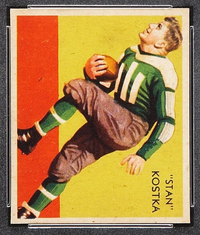 1935 National Chicle #28 Stan Kostka Brooklyn Dodgers - Front