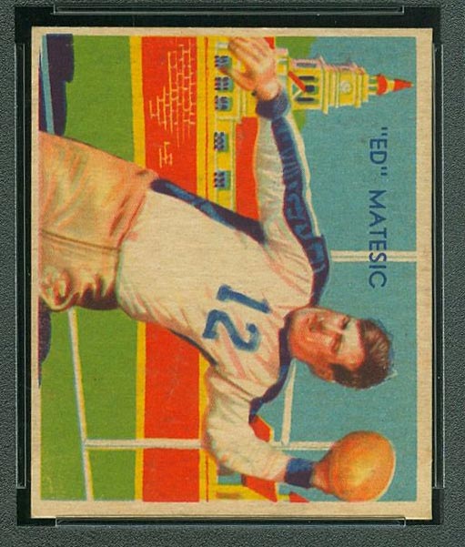 1935 National Chicle #4 Ed Matesic Philadelphia Eagles - Front