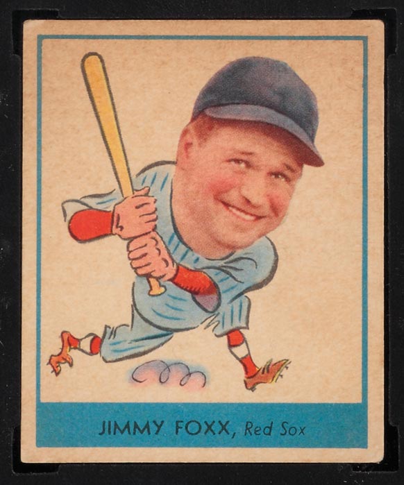 1938 Goudey #249 Jimmy Foxx Boston Red Sox - Front