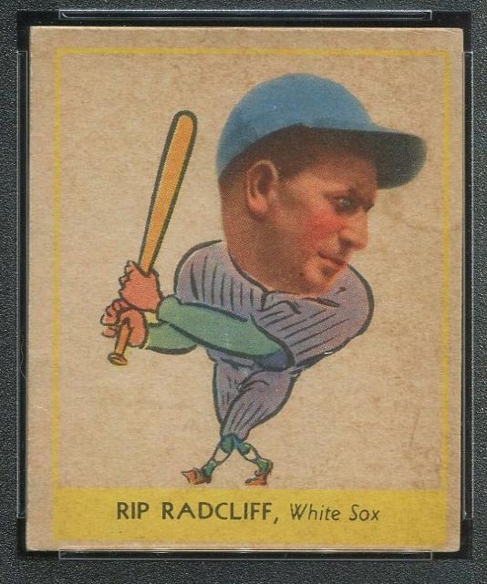 1938 Goudey #261 “Rip” Radcliff Chicago White Sox - Front